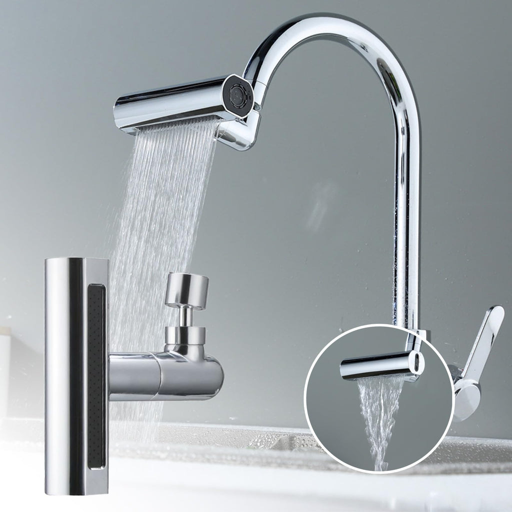 Tête De Robinet 4 Fonctions, Rotation à 360 Degrés - رأس حنفية متعدد الإستخدامات